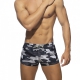 CAMO SWIM Swim Shorts Grey-Camouflage