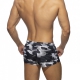 CAMO SWIM Swim Shorts Grey-Camouflage