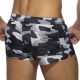 CAMO SWIM Swim Shorts Grey-Camouflage