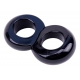 Cazzone morbido Duo Ballstretcher Nero