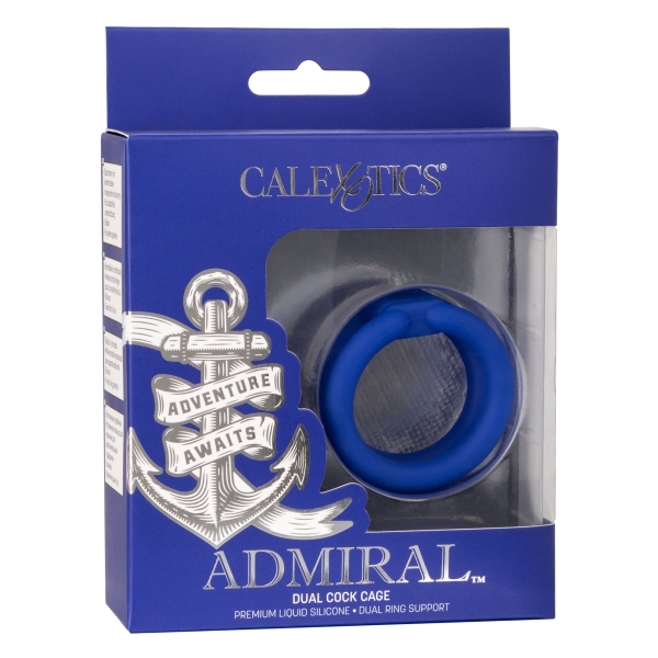 Dual Cockring Dual Cock Cage Admiral 32mm
