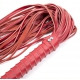 Prop Show Scatter Whip - Real Leather RED