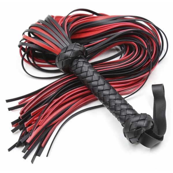 Martinet Lofy Whip 65cm Schwarz-Rot