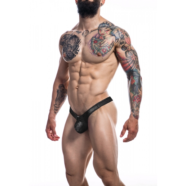 C4M Pouch Enhancing Thong-TaintedLeopard