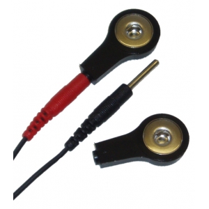 ElectraStim Adattatori per pulsanti a pressione ElectraStim da 2 mm