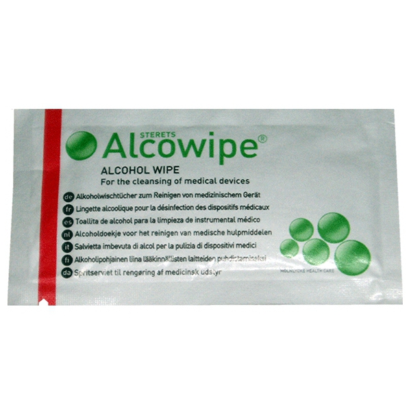 Salviette detergenti alcoliche ElectraStim x10