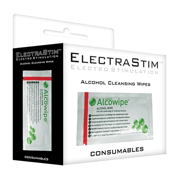 ElectraStim Alcoholische Reinigingsdoekjes x10