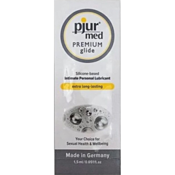 Pjur Premium Glide Silicone Lubrificante Dosette 1,5ml