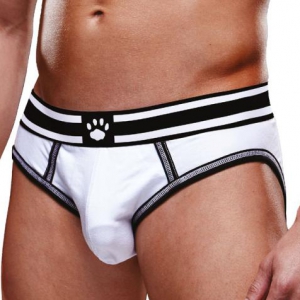 Prowler Underwear Bottomless OPEN BRIEF Prowler White-Black