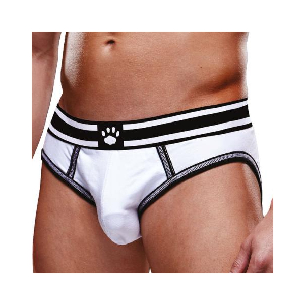 Bottomless OPEN BRIEF Prowler White-Black