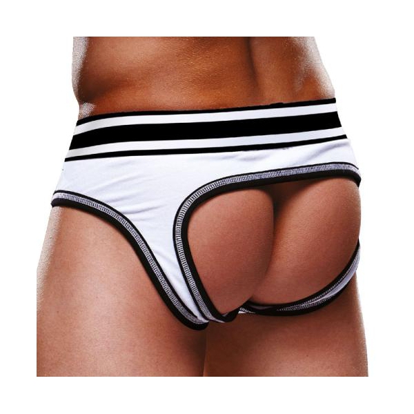 Bottomless OPEN BRIEF Prowler White-Black