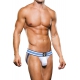 Perizoma Jock Prowler Bianco-Blu