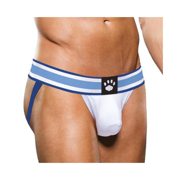 Prowler Jock Slip - White/Blue