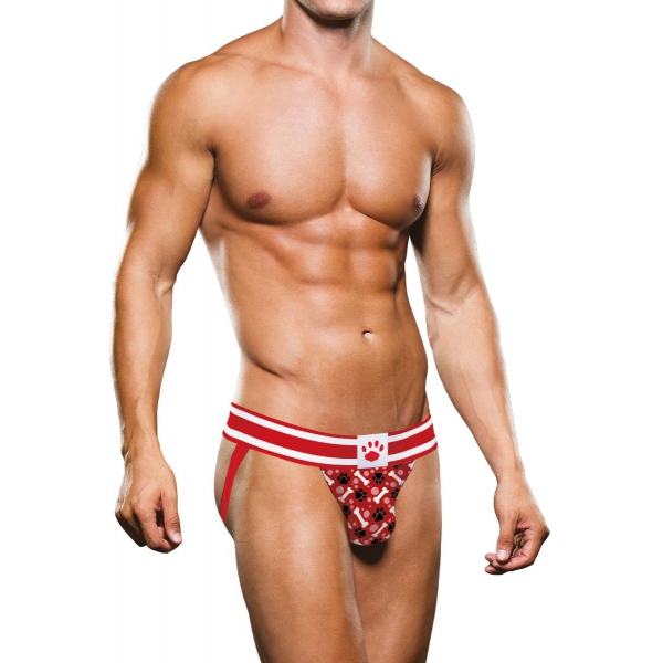 Prowler Briefs - Red/Paw