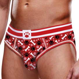 Bottomless Puppy Open Brief Prowler Rouge