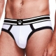 Prowler Brief White-Black