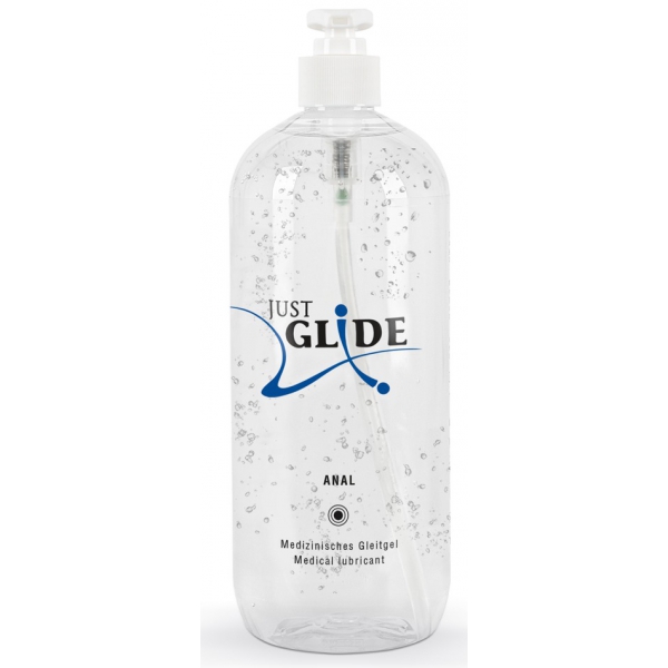 Lubricante anal de agua Just Glide 1L