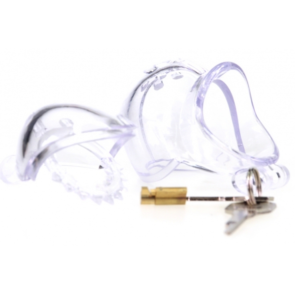 Egg Male Chastity Cage - Plastic S