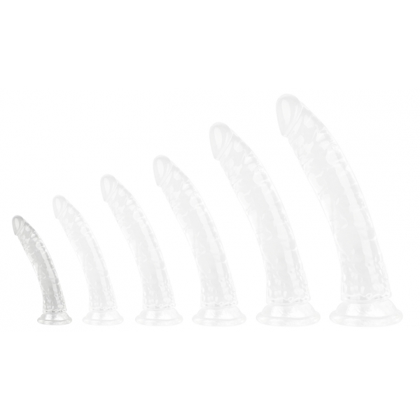 Transparenter Dildo No Ball S 15 x 3.2cm