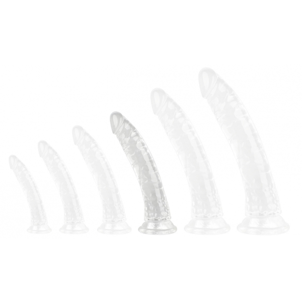 No Ball XL transparent dildo 22 x 4.5cm