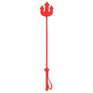 Correct Me Dominatrix Knot Riding Crop RED