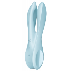 Satisfyer Stimolatore clitorideo vibrante Threesome 1 Satisfyer Blu