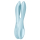 Stimolatore clitorideo vibrante Threesome 1 Satisfyer Blu