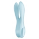 Threesome 1 Satisfyer Vibrating Clitoris Stimulator Blue