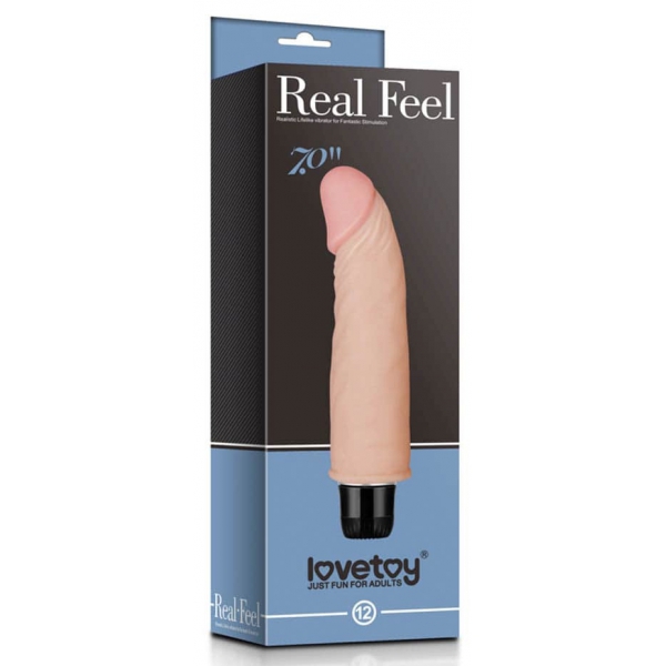 Dildo vibrante Real Feel 14 x 3,7 cm