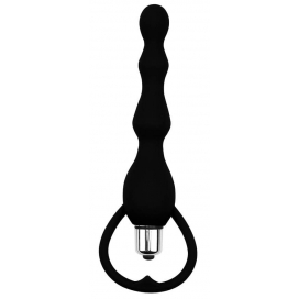 Chisa Novelties Tail Power Black Mont vibrating rosary 12 x 3cm