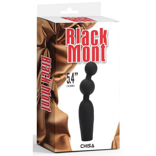 Vibro Booty Black Mont 7 x 2,9cm