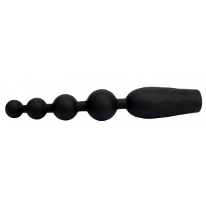 Chisa Novelties Vibrating rosary Bumpy Black Mont 12 x 3cm