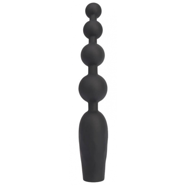 Vibrating rosary Bumpy Black Mont 12 x 3cm