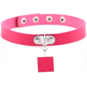 Joy Jewels Cuello cuadrado rosa