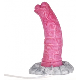 PINKALIEN Squirting Silicone Dildo - 05