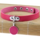 Round Pendant Collar PINK