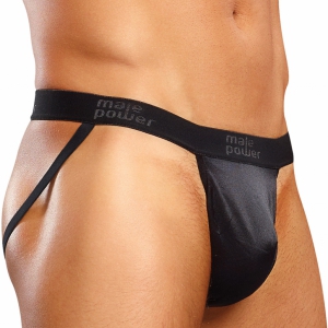 male power Jockstrap Satin Up Zwart