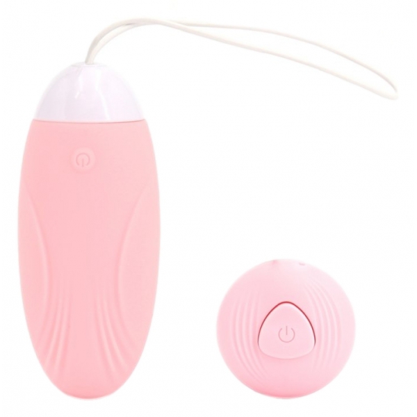 Uovo vibrante Beth 8 x 3,2 cm rosa