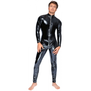 Black Level Men Vinyl Jumpsuit