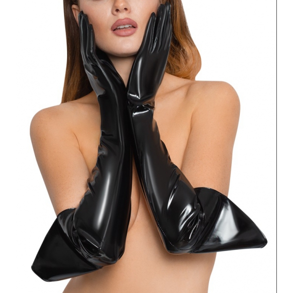 Vinyl Gloves black