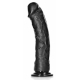 Gebogen Sterke Dildo 23 x 5,5cm Zwart