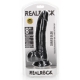 RealCock Curved Dildo 17 x 4.3cm Schwarz