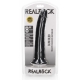 Dildo Slim RealRock 20 x 4,6cm Preto