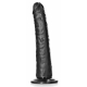 Dildo Slim RealRock 20 x 4,6cm Preto