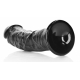 Curved Dildo Dildo 18 x 4.2cm Schwarz