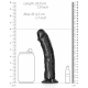 Dildo Gebogen Dildo 18 x 4,2cm Zwart