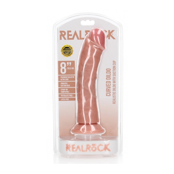 RealRock Dildo Curvo 20 x 4,6cm