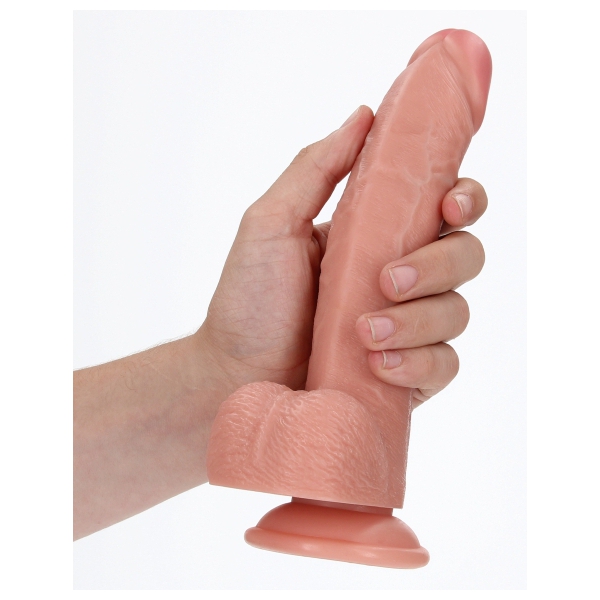 Realistischer Dildo Curved RealRock 17 x 4.3cm