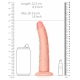 RealRock Slim Realistischer Dildo 20 x 4.6cm