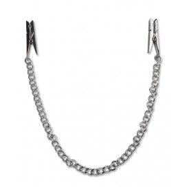 Fetish Fantasy Series Breast clamps Pin with chain